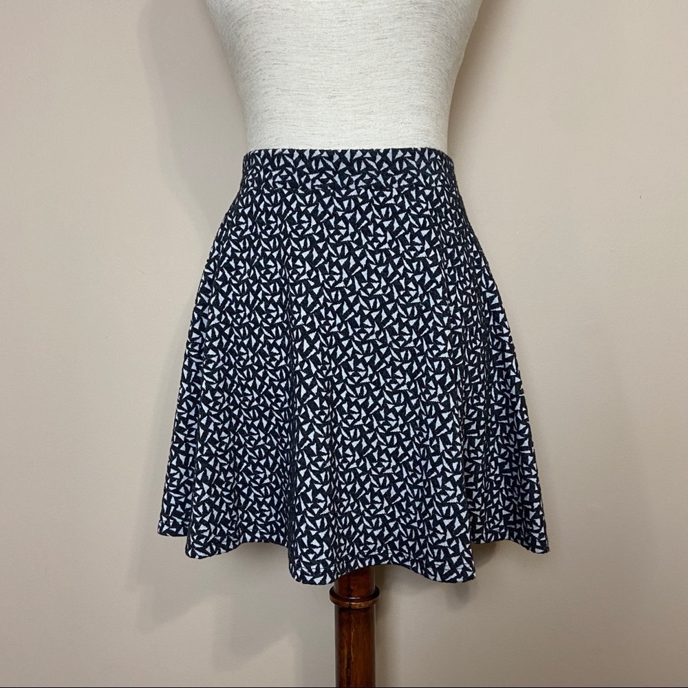 Mossimo Supply Co Triangle Patterned Skater Skirt